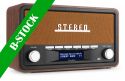 DAB Radio / Internet Radio, Foggia Retro DAB+ Radio Copper "B-STOCK"