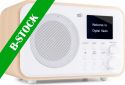 DAB Radio / Internet Radio, Milan DAB+ Radio with Battery White "B-STOCK"