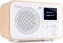 DAB Radio / Internet Radio, Milan DAB+ Radio with Battery White