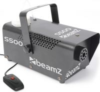 BeamZ  S500 Røgmaskine 500W metalkabinet, inkl. 250ml. røgvæske