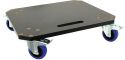 Flight Case Accessories, Roadinger Wheel Board MDF 4 wheels 2 brakes