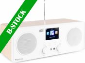 Bari WIFI Internet Stereo Radio with DAB+ White "B-STOCK"