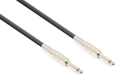 CX355-1 Guitar Cable 6.3mm Mono - 6.3mm Mono 1.5m Black