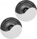 Loudspeakers, NCBT6 Amplified Low Profile Ceiling Speaker Set BT 6.5" White