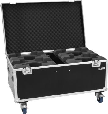 Roadinger Flightcase 4x LED TMH-X7 Moving head