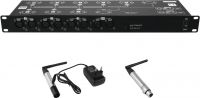 Eurolite Set DMX Split 8X Splitter + transmitter + receiver