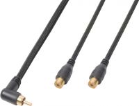 CX143 Kabel 1x RCA Hann - 2x RCA Hunn 0,3M