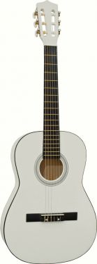 Dimavery AC-303 Classical Guitar 3/4, white