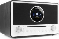 Lucca Internet Radio with DAB+ and CD Player Black