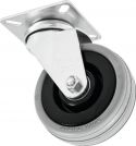 Swivel Castor, Roadinger Swivel Castor 75mm grey