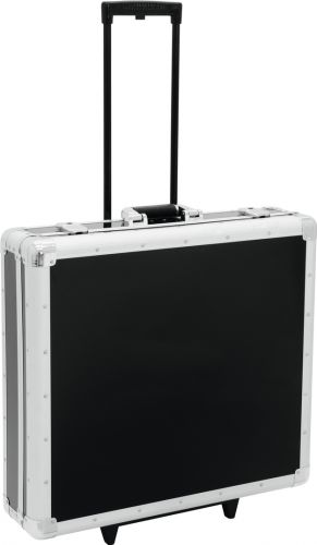 Roadinger CD Case, black, 200 CDs, with Trolley