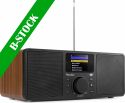 DAB Radio / Internet Radio, Rome WIFI Internet Stereo DAB+ Radio Wood "B-STOCK"