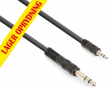 CX330-3 Kabel 3,5 mm Stereo - 6,3 mm Stereo 3m