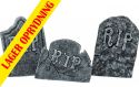 UV Lys, Europalms Halloween Tombstone Set