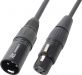 CX36-12 Kabel XLR HQ hann/hunn 12m Svart