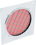 Farvefiltre, Eurolite Red Dichroic Filter silver Frame PAR-56