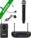 Wireless Microphones Set, WM82C Digital UHF 2-Channel Wireless Microphone Set with handheld & bodypack "B-STOCK"