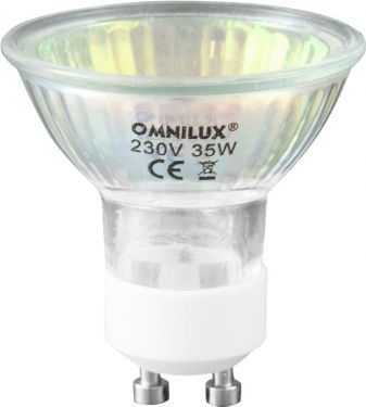 Omnilux GU-10 230V/50W 1500h 25° red