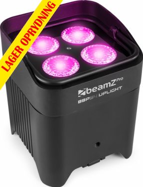 BBP54 Battery Uplight Par 4x 12W Outdoor