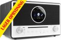 Hi-Fi & Surround, Lucca Internetradio med DAB+ og CD-afspiller Sort