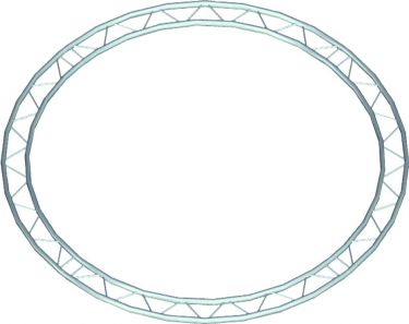 Alutruss BILOCK Element f.Circle 2m ins. hori.90°