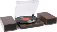 RP165D Record Player Set Dark Wood