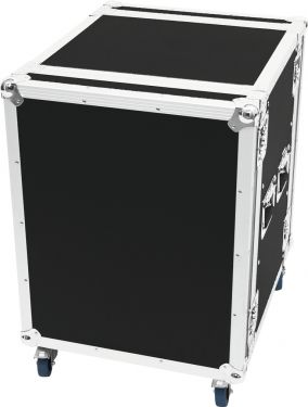 Roadinger Amplifier Rack PR-2, 14U, 47cm with wheels