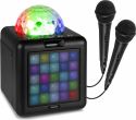 Assortment, KAR15B Karaoke Speaker with 2 microphones Black