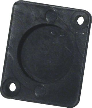 Eurolite Universal XLR Blanking Plate, black plast