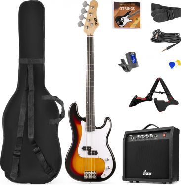 GigKit Bass Guitar Pack Sunburst