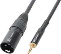 CX47-1 Kabel 3,5mm Stereo- XLR hann til hann 0,5m