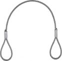 Brands, Eurolite Steel Rope (SC) 400x3mm silver without quick link