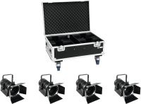 Eurolite Set 4x LED THA-60PC + Case