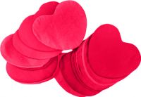 TCM FX Slowfall Confetti Hearts 55x55mm, red, 1kg