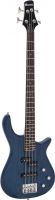 Musikinstrumenter, Dimavery SB-321 E-Bass, blue hi-gloss