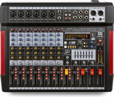 PDM-T804 Stage Mixer 8-Channel DSP/MP3