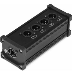 CX185 RJ45 to 4x XLR3M Splitter Box TILBUD NU