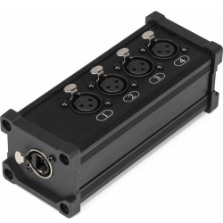 CX187 RJ45 to 4x XLR3F Splitter Box TILBUD NU