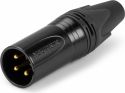 Cables & Plugs, XLR 3P Male NEUTRIK NC3MXX Black