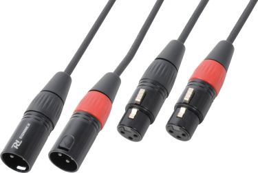 CX60-12 Cable 2xXLR Male-2xXLR Female 12m