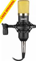 Electret Microphones, CM400B Studio Condenser Microphone Black/Gold