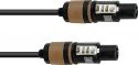 Speaker Leads, PSSO Speaker cable Speakon 2x4 10m bk