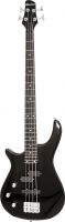 Bass guitars, Dimavery SB-321 E-Bass LH, black