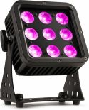 Diskolys & Lyseffekter, StarColor72 LED Flomlys 9x 8W IP65 RGBW