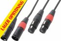 XLR - XLR, CX60-3 Cable 2xXLR Male-2xXLR Female 3.0m