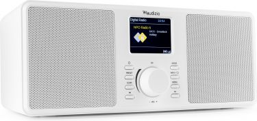 Monza DAB+ Stereo Radio White