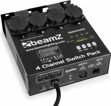 DMX Switch Pack 4-kanals, til stativ