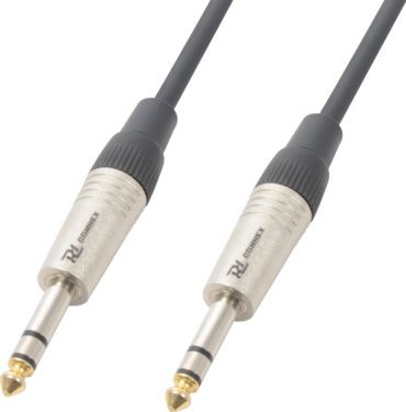 Audio Jack Kabel "god kvalitet" 6.3mm Stereo Jack til 6.3mm Stereo Jack, 3m