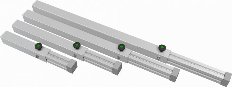 750TL Scene Teleskopisk Ben 80 - 140cm (sett med 4)