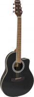 Akustisk Guitar, Dimavery RB-300 Rounded back, black